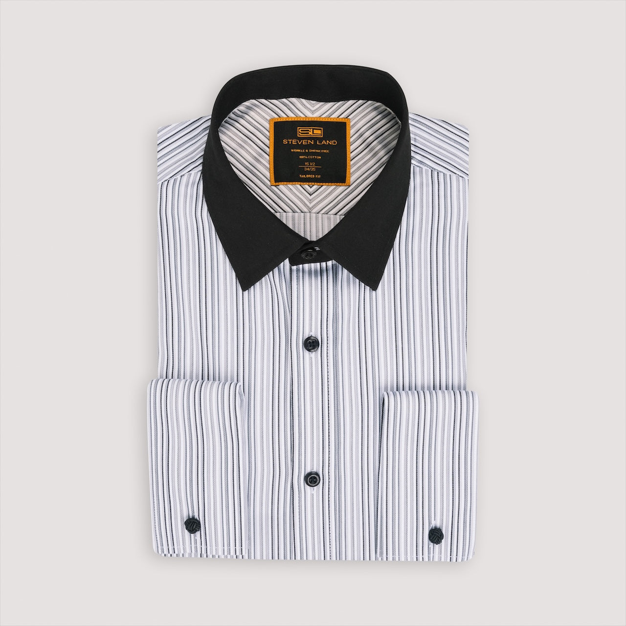 The Contrast Dress Shirt | Classic Collar | French Cuff 16.5 / 36/37 The Contrast Dress Shirt | Classic Collar | French Cuff 16.5 / 36/37