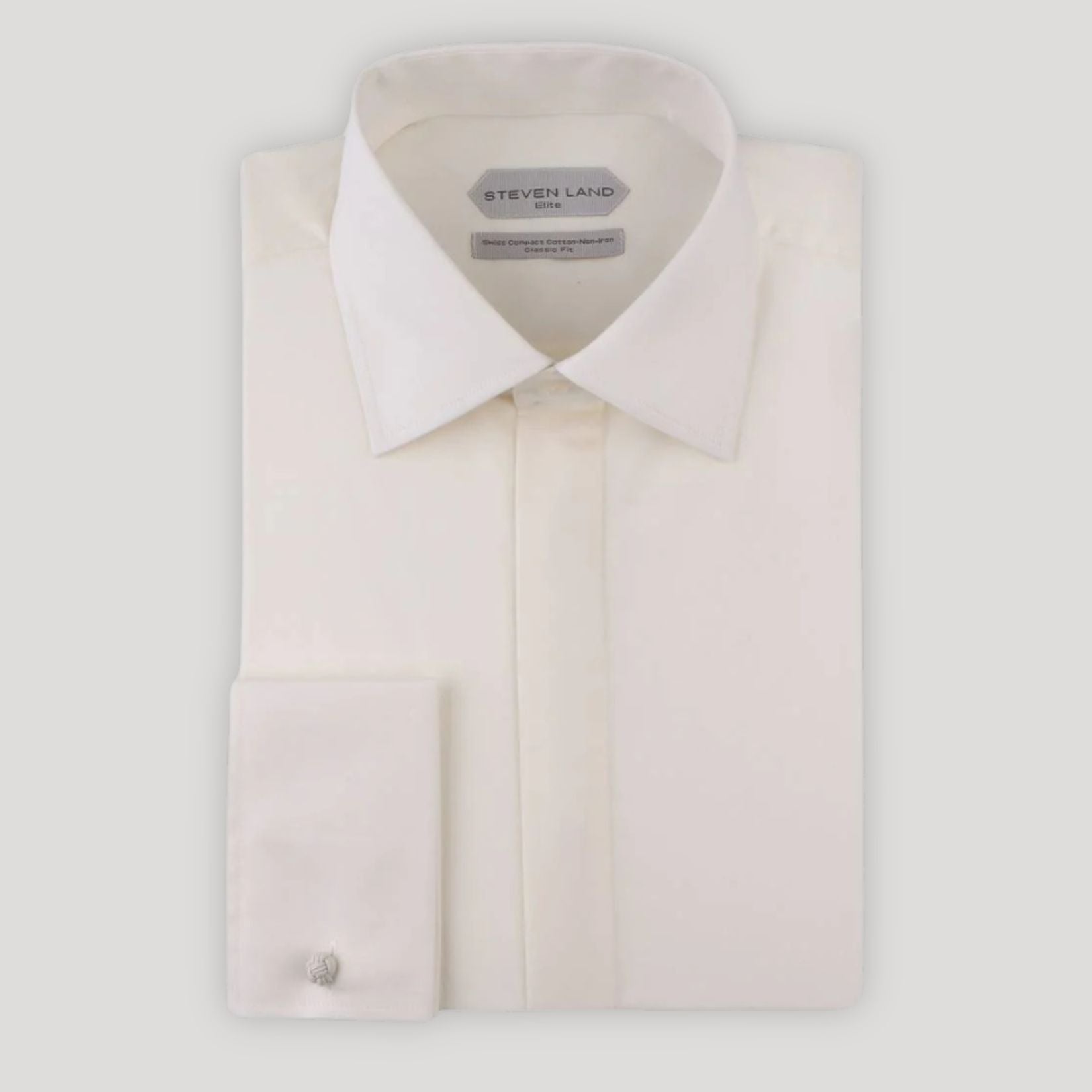 eggshell dress shirt Slip Shirt Eggshell Plainview Cotton