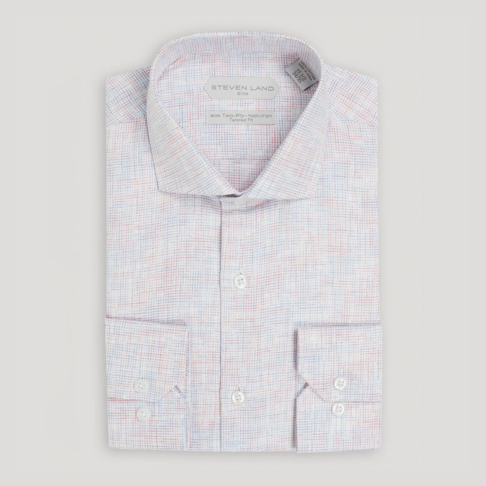 The Colm | Semi Spread Collar | Mitered Barrel Cuff The Colm | Semi Spread Collar | Mitered Barrel Cuff