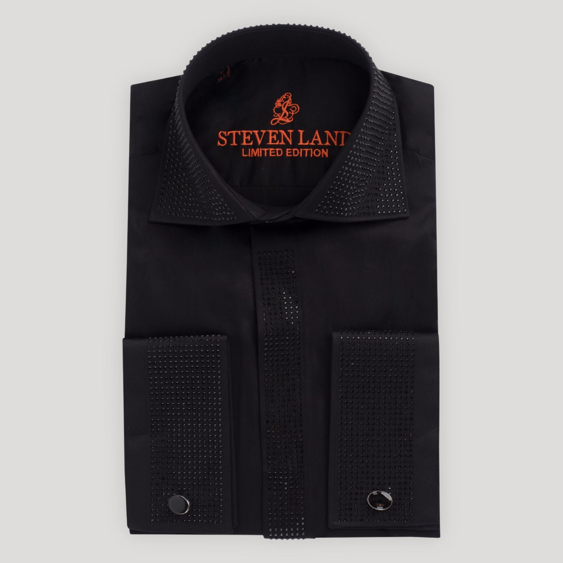 Limited Edition Crystal Dress Shirt | Black, 3XL Limited Edition Crystal Dress Shirt | Black, 3XL