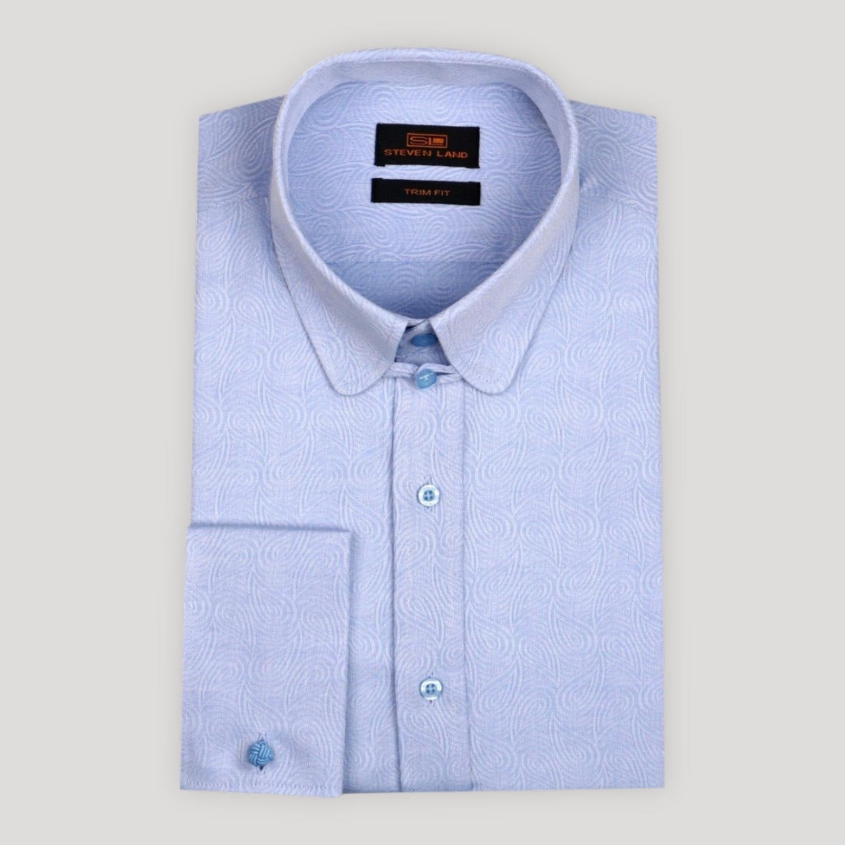 Vintage Paisley | Club Collar With Button Tab