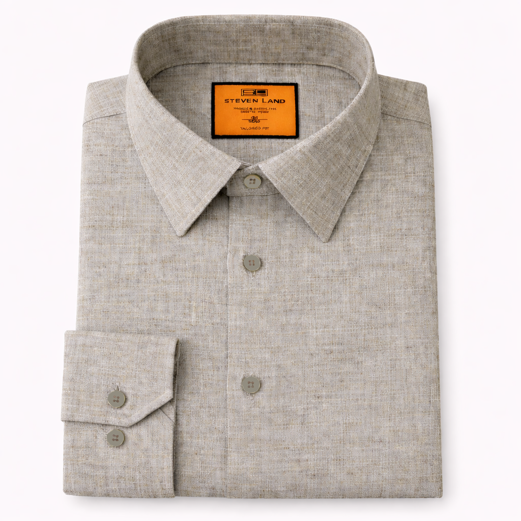 hidden button down collar dress shirt HAAKON | Hidden Button Down Shirt