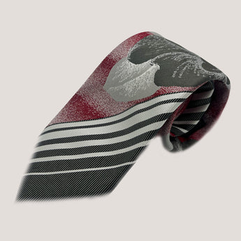 Floral Finesse Tie & Pocket Square 100% Silk for Men