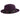 The Brooklyn Fedora | Fine Australian Wool Hat with Snap Brim | Blackberry