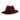 The Brooklyn Fedora | Fine Australian Wool Hat with Snap Brim | Burgundy