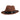 The Brooklyn Fedora | Fine Australian Wool Hat with Snap Brim | Mocha Brown