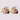 The Star Cluster Cufflinks Set | Orange Ombre Stones in Silver