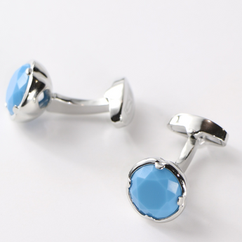 Essential Gem Cufflinks | Turquoise