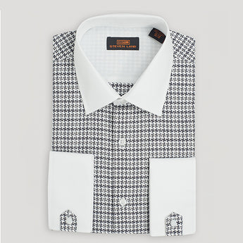 The Rees Dress Shirt | Classic Collar | Tab French Cuff