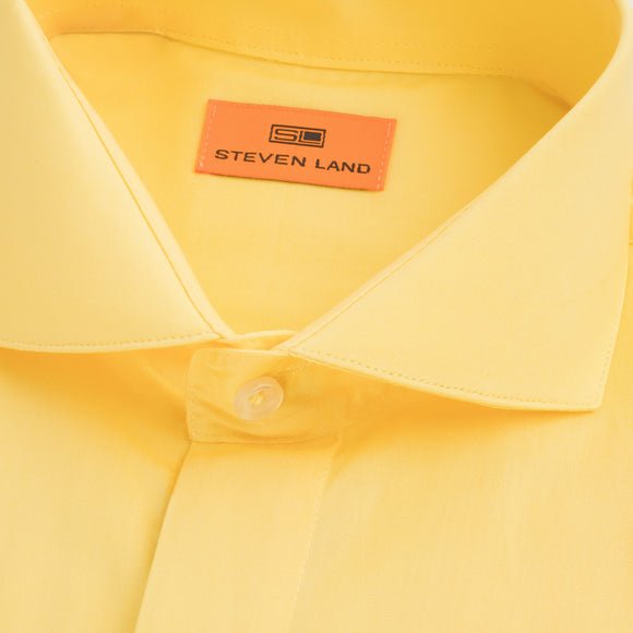 Poplin | Hidden Placket | Cutaway Collar | French Cuff | Butter ...