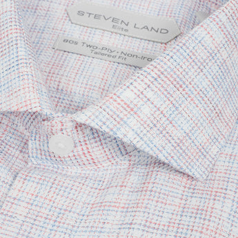 The Colm Dress Shirt | Semi Spread Collar | Mitered Barrel Cuff