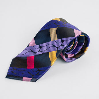 Steven Land | HD Collection | Sophisticated Striped Tie & Pocket Square