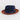 The Broadway Fedora | Felt Hat | Navy and Rust