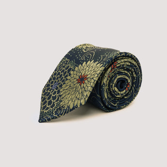 The Carnation Silk Tie | 100% Silk | Green
