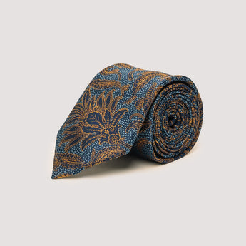 The Venus Silk Tie | 100% Silk | Navy