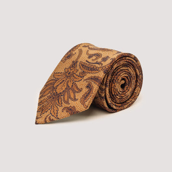 The Venus Silk Tie | 100% Silk | Copper