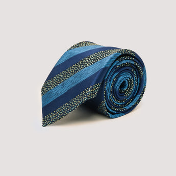 The Venetian Silk Tie | 100% Silk | Navy