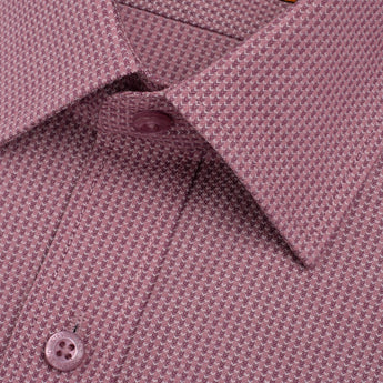 The Silo Dress Shirt | Classic Collar | Adjustable Rounded Barrel Cuff | 100% Cotton