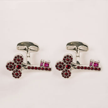 The Key Set | Ruby Stone Set in Silver