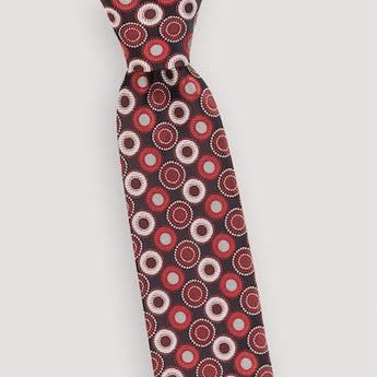 Hypnosis Circle Pattern Tie | HD Collection