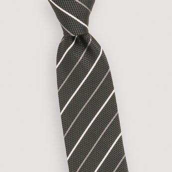 Contrast Striped Tie | HD Collection