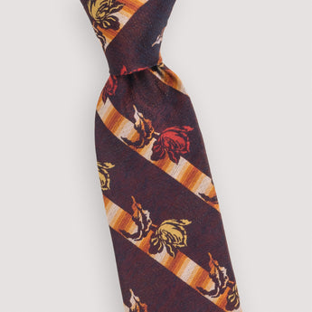 The Dark Rose Silk Tie | 100% Silk