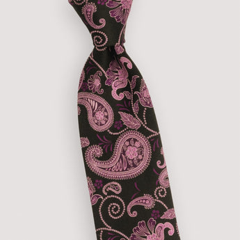 The Bold Paisley Silk Tie | 100% Silk