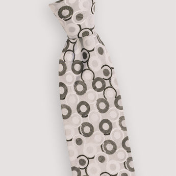 The Monaco Silk Tie | 100% Silk | White