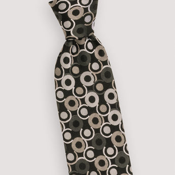 The Monaco Silk Tie | 100% Silk | Black
