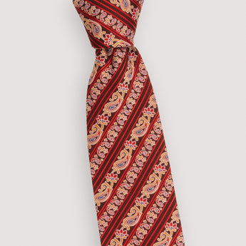 The Swedish Paisley Silk Tie | 100% Silk