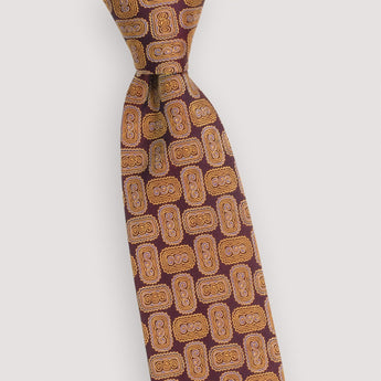 The Aztec Silk Tie | 100% Silk