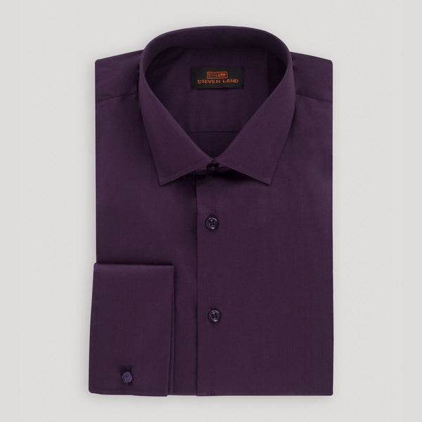 blackberry dress shirt Poplin Dress Shirt | French Cuff | 100% Cotton