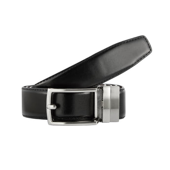 Steven Land Belt | Genuine Leather | Self Adjusted | Color Black