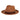 The Milano Fedora | Fine Australian Wool Fedora Hat | Bourbon