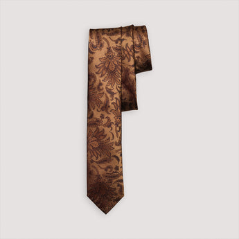 The Venus Silk Tie | 100% Silk | Copper