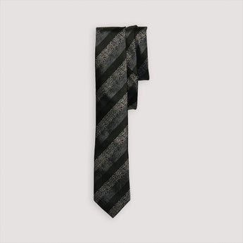 The Venetian Silk Tie | 100% Silk | Black