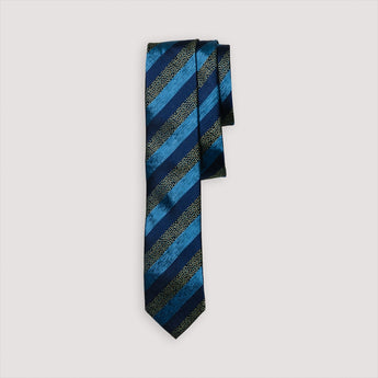 The Venetian Silk Tie | 100% Silk | Navy