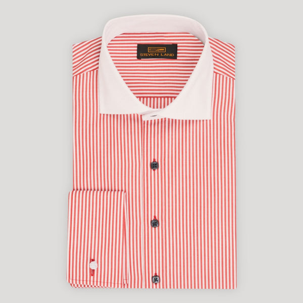 red french cuff dress shirt The Corcoran Dress Shirt | Spread Collar | French Cuff