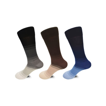 Ombre Dress Socks | Set of 3 pairs