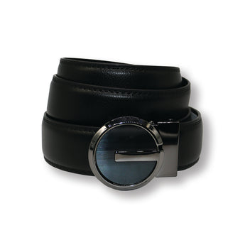 Steven Land Belt | Genuine Leather | Self Adjusted | Color Black