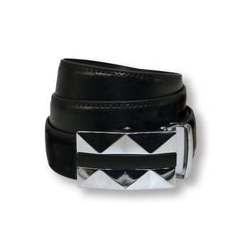 Steven Land Belt | Genuine Leather | Self Adjusted | Color Black