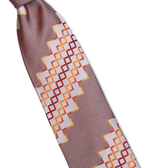 The Zig Tie and Hanky Set | 100% Silk