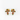 Steven Land Cufflinks Set | Cortez | Multi Colored Gems | Cross Shape
