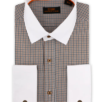 Steven Land | Executive Shirt | Brown Color