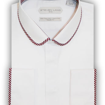 Steven Land Dress shirt | Hudson | Contrast Collar | French Cuff