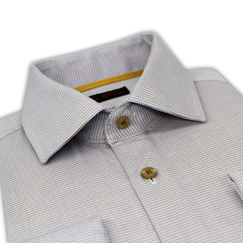 Steven Land Dress Shirt | Brompton | Dress shirt | Point Collar | Rounded French Cuff