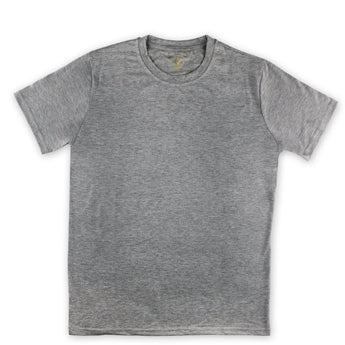 Steven Land | T-Shirt | Crew Neck | Brushed Ultra Soft | Grey