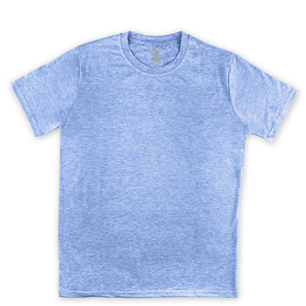 Steven Land | T-Shirt | Crew Neck | Brushed Ultra Soft | Blue