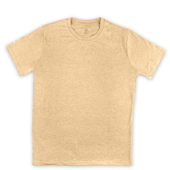 Steven Land | T-Shirt | Crew Neck | Brushed Ultra Soft | Tan