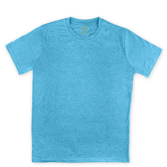 Steven Land | T-Shirt | Crew Neck | Brushed Ultra Soft | Turquoise
